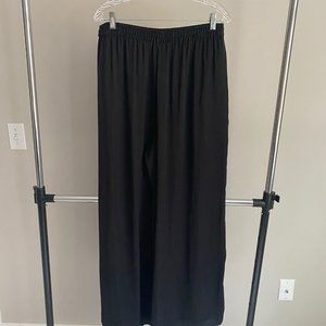 Trending Mango Black Wide leg Trousers